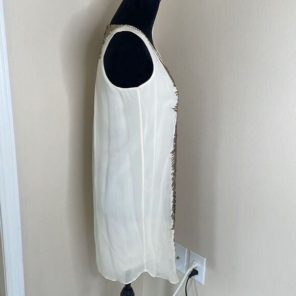 Adam sheer silk sequins mini dress - Picture 4 of 9